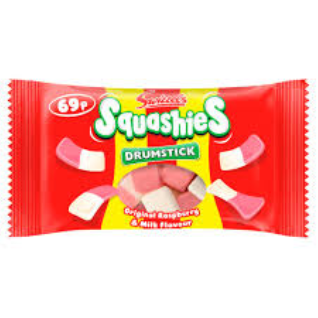 SWIZZELS SQUASHIES DRUMSTICK BUBBLES 131G